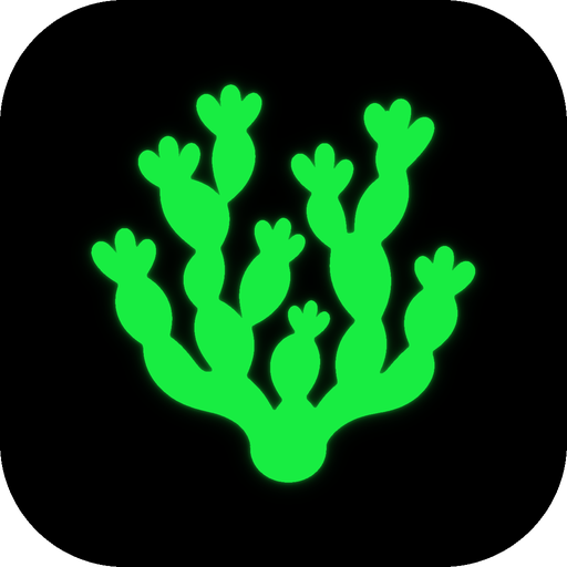 The Tephro logo: a green cactus on black